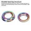 LeBycle Mountain Bike Headset Road Bicycle Double Bearing Headset 28.6x44‑50.6x30mm