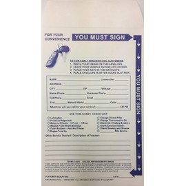 Drop Off Envelope 6x9 Self Seal 500 Qty. (T3SR)