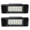 KaTur 2x White 18SMD LED License Plate Light For P