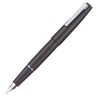 Jinhao 80 - Pluma estilográfica de fibra de carbono cepillada,