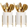 SIEBOLD Flatware Caddy Silverware Organizer for Spoons, Knives and Forks