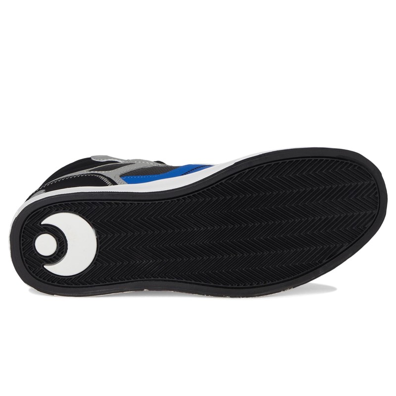 Osiris Men's Clone Skate Shoe, Black/Blue/Grey, 11