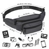 PEDEA Trend* Waterproof Bum Bag with Zip for Men and