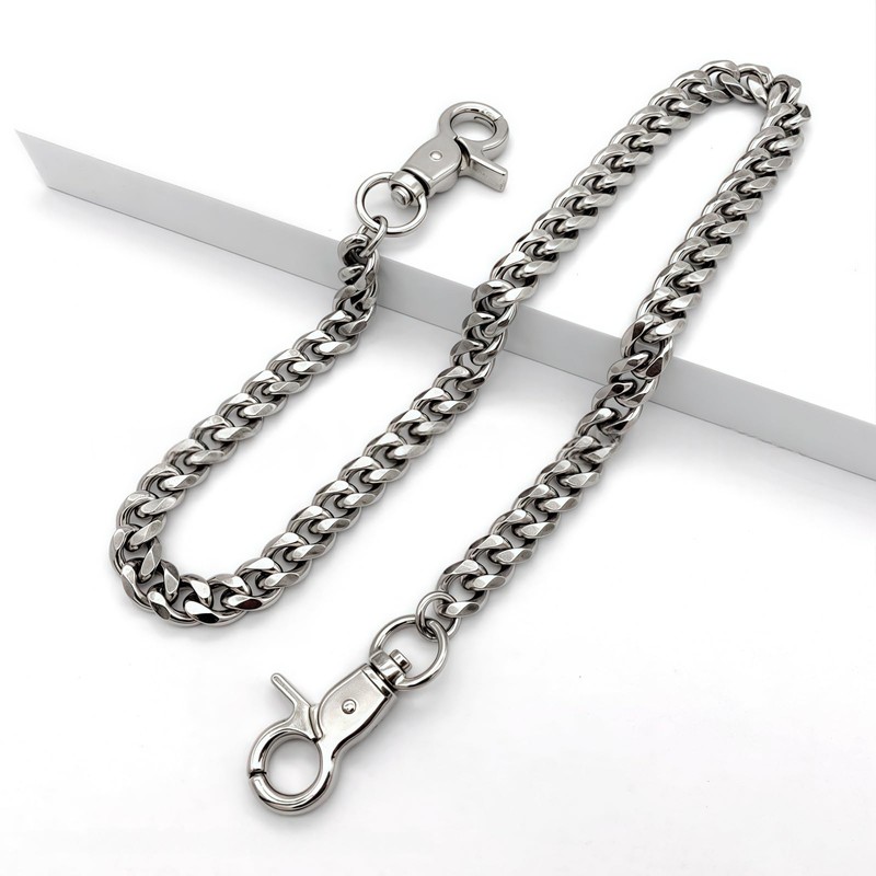 NEWDEM Gothic Pants Chains Hip Hop Trend Wallet Men Women