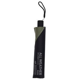 BICOS because Folding Umbrella, 21.7 inches (55 cm), Blocks Approximately 99.9% of UV Rays, Blocks 99.9% of 99.9% of Light 7.1 oz (200 g), Parasol, For Both Sunny and Rainy Weather, Unisex, Heat Insulation, Stylish, Black, All-Weather Auto/Bi-Color, Mini