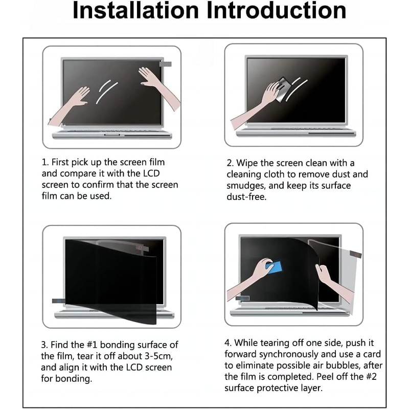 JiSiTeCai MacBook NEO 2pcs 13.0-inch Anti-Blue Light Eye Protection Anti-Glare