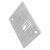 Straight Stitch Needle Plate Professional Replacement Steel Fine Machined Needle