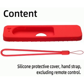 Silicone Remote Cover for Apple TV Siri Remote (2nd Gen) Soft Rubber Case for Apple TV Remote 4K Remote 2021&2022 Apple Siri Remote Case Cover with Lanyard(Lavender Purple)