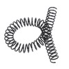 100PCS Binding Spiral 14.3mm Diameter 48 Teeth 4:1 115 Pieces