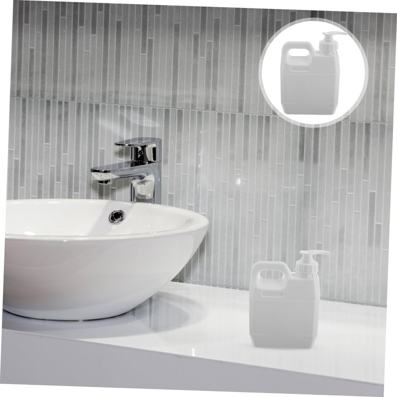 Outanaya Plastic Shampoo Refill Bottle Travel Toiletries Dispenser Versatile Shower