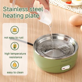 Naibsan 14 Egg Capacity Egg Cooker For Hard Boiled Eggs, Egg Cooker Electric, Medium, egg Poacher, Rapid Egg Boiler With Auto Shut Off, Electric Food Steamer For Cooking Vegetables, Egg Boiler.
