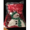 Pier 1 Imports Christmas Snowman Red Mantel Scarf NWT
