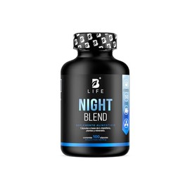 B Life Night Blend Con 100 Cápsulas | para Dormir y Relajación con Magnesio, Triptófano, 5-HTP y L-Teanina | Apoyo al Descanso Nocturno