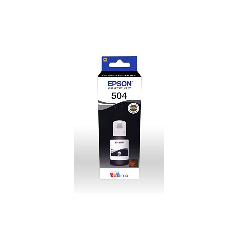 Epson Ecofit Botellas de Tinta Color Negro T504 2 Unidades