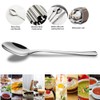 Demitasse Espresso Spoons,12-piece Mini Coffee Tiny Stainless Steel Spoons Bistro