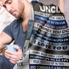 Uncle Birthday Gift - Soft Flannel Blanket for Uncle From