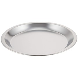 Nagao 92901 AG 18-0 Stainless Steel Pie Plate No. 1