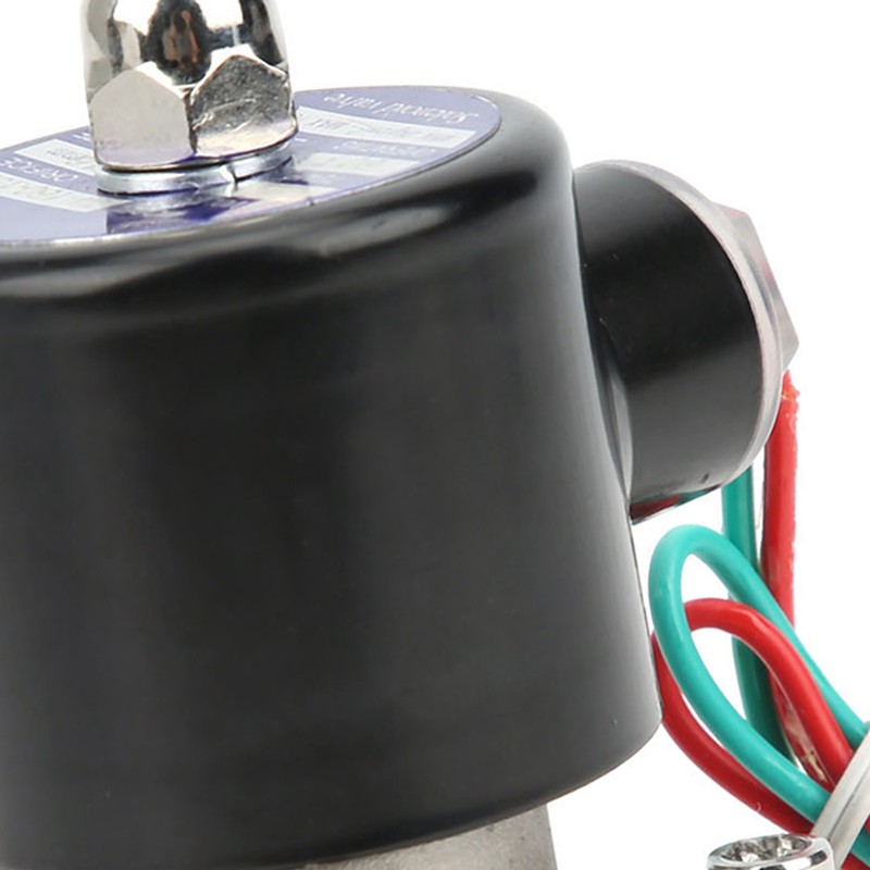 Solenoid Valve DirectActing Stainless Steel Normally Closed Industrial Supplies 2W16015B(AC