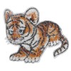12PCS Tiger Iron on Patches, Sew on Embroidery Patches Tiger