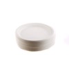 EcoQuality 100% Compostable 6-Inch Plates [1000 Count] - Natural SugarCane