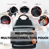 MELOTOUGH Electrician Tool Pouch with Shoulder Strap, Multiple Pocket Tool