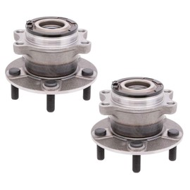Bode-man Pair 2 Rear Wheel Bearing and Hub Assemblies for 2014-2019 Mitsubishi Outlander for 2012-2019 RVR for 2018-2019 Eclipse Cross 4x4 Only
