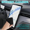 Car Screen Cleaner,Foldable Car Screen Cleaner Cloth,Square Microfiber Auto Screen