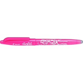 PILOT Frixion Erasable Rollerball Pen 0.7mm Tip- Coral Pink, Box of 12 Medium