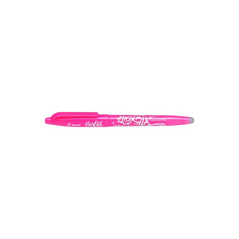 PILOT Frixion Erasable Rollerball Pen 0.7mm Tip- Coral Pink, Box