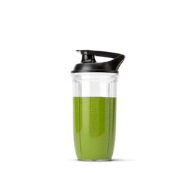 NutriBullet 700ml Tall Cup with Premium Flip Top Lid, accessory, cup and flip top lid, fits 2nd gen Pro, Select, Blender combo(ANBC24TCDB)
