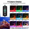 AQQA LED Aquarium Light, 24/7 Mode IP68 Waterproof Extendable Bracket