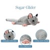 The Petting Zoo Sugar Glider Stuffed Animal Plushie, Gifts for