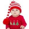 Kafeimali - Gorro de punto para bebé, diseño de elfo,