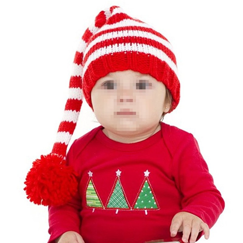 Kafeimali - Gorro de punto para bebé, diseño de elfo,