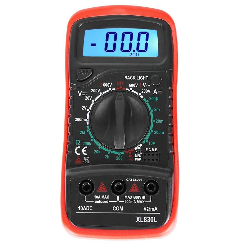 Multimeter, Digital Voltmeter Electrical Tester for Laboratory Widely Use Factory