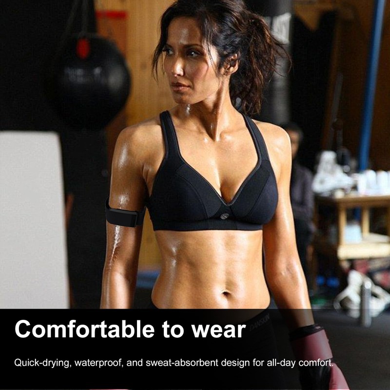 fitspur Waterproof and Quick-Drying Hydroknit Replacement Bicep Band,Compatible with Whoop
