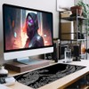 TEDNETGO - Alfombrilla de mouse extragrande para juegos, alfombrilla de
