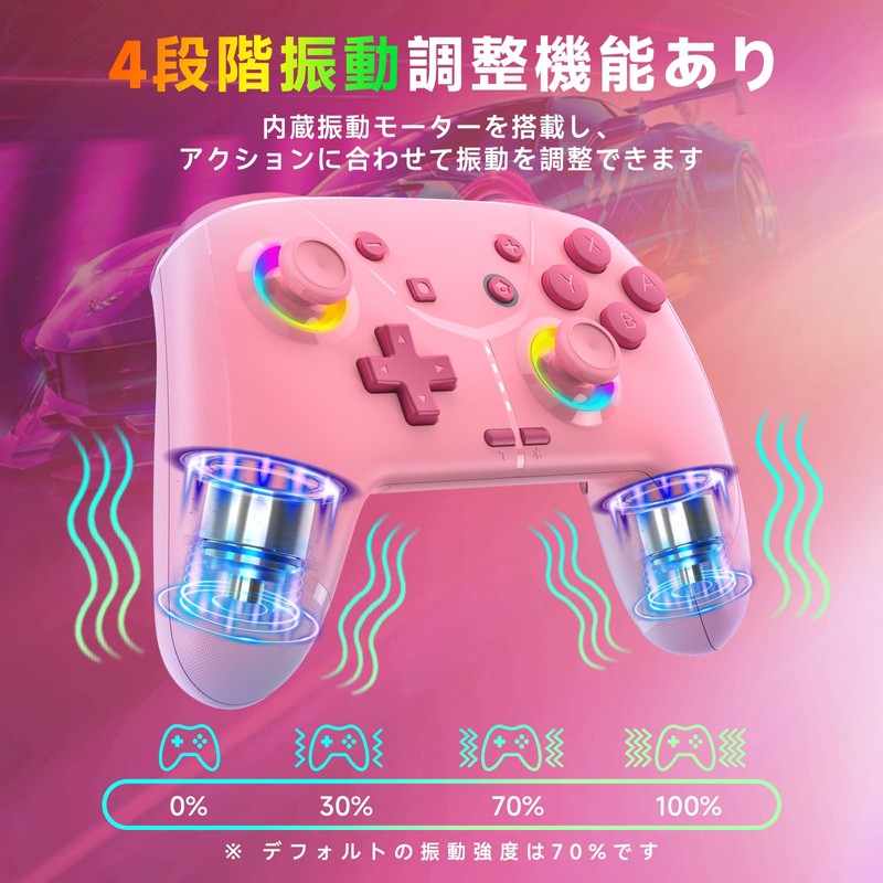 Gameasy Switch, Wireless Switch, Controller with Back Button, TURBO Fire,