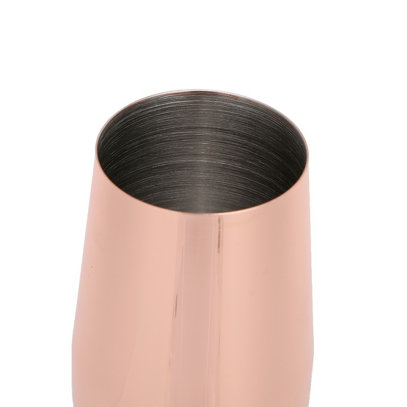 304 Stainless Steel Wine Goblet Champagne Glasses Drinking Cups 220ML
