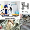 Tap Angle Valve Undersink Valve 3/4 Inch Angle Valve Washing