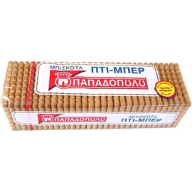 Papadopoulos Greek Petit Beurre Biscuits 225 Gram Package