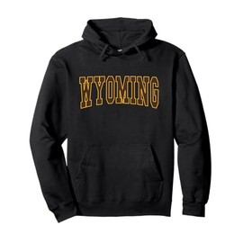 WYOMING - Throwback Design - Classic Pullover Hoodie