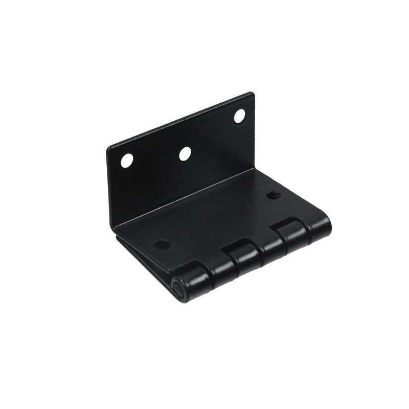 MY MIRONEY Black Offset Hinge - 4pcs Half Surface Hingle