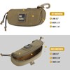 OneTigris Eyeglasses Hard Case Tactical Molle Zipper Sunglasses Carrying Case