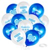 BOOMTOP 24pcs Oktoberfest Deko Ballons Bayrische Deko Luftballons O'zapft is