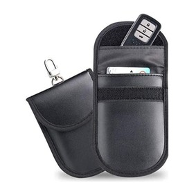 2 Pack Faraday Pouch For Car Keys, Car Key Signal Blocker Pouch, Faraday Pouch Box For Car Keys, RFID Key Pouch, Keyless Car Key Signal Blocker Pouch, Key ring For Vehicles And Cars