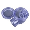 Check Valve Toilet Backwater Backflow Prevention PVC Inline One Way