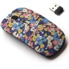 2.4G Wireless Mouse with Cute Pattern Design for All Laptops