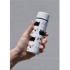 98156 Ceramic Indigo Cat 3 Brothers Stainless Steel Petite Bottle