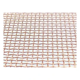 'CopperGarden' copper mesh 33 x 33 cm square